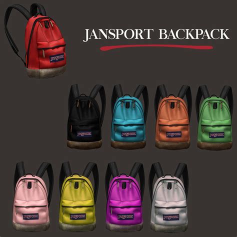 sims 4 adult backpack cc.